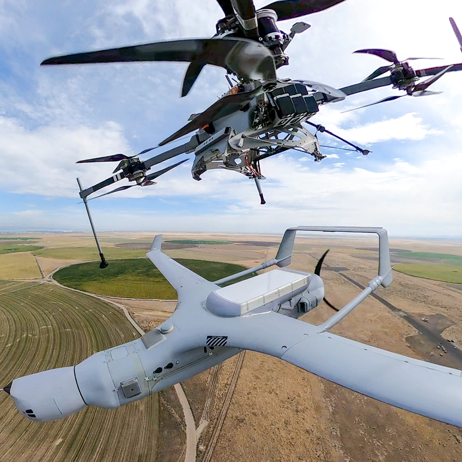 UAS drop in flight