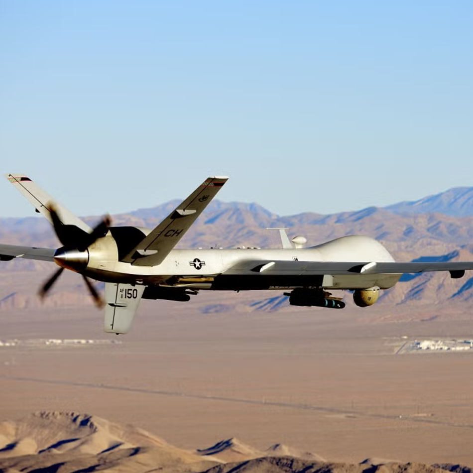 UAV in flight