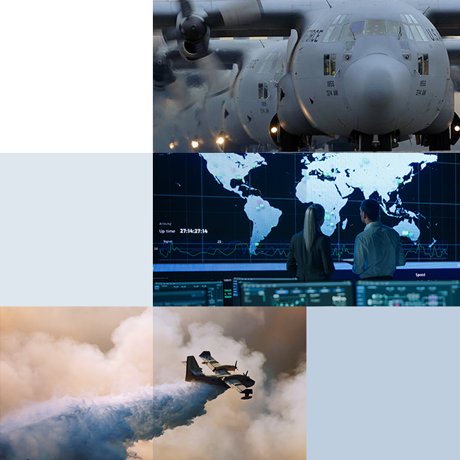 Mission ready communications for military and civilian government